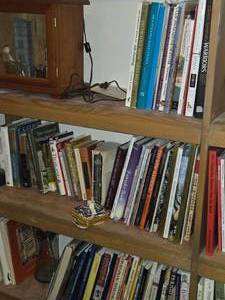 lot 1040 image: Lot of (1 Shelf) - Music, Clay Glazes, Thailand, Music, T.S. Eliot, Period Houses Books