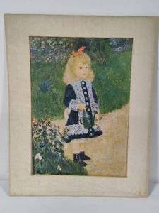 lot 73 image: A Girl with a Watering Can by Pierre Auguste Renoir