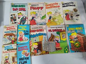 lot 95 image: Dennis the Menace Comic & Vintage Books