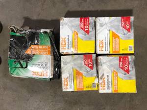 lot 4 image: Lot of Assorted Trash Bags Various Sizes Customer Returns See Pictures