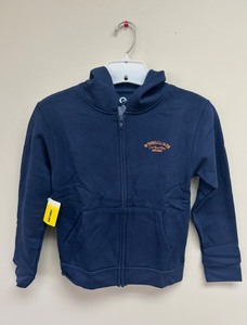lot 69 image: NEW - Ski-Doo Kids Zip Up Hoodie 7-8 - Dark Navy - MSRP $38.99