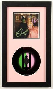 lot 3 image: Ariana Grande & Cynthia Erivo Signed Custom Framed Wicked Soundtrack CD Album Insert Display (ACOA)