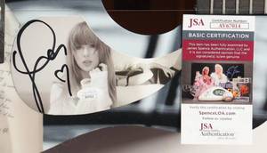 Taylor Swift Signed Eras Tour 41" Acoustic Guitar (JSA)