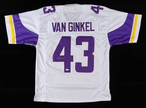 lot 16 image: Andrew Van Ginkel Signed Jersey (JSA)