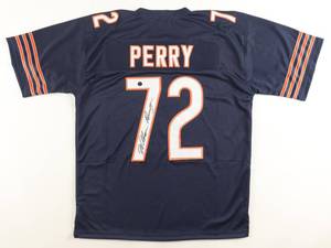 lot 22 image: William Perry Signed Jersey (Authentic Ink)