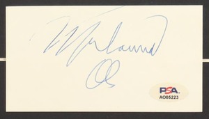 Muhammad Ali Signed Custom Framed Cut Display with Art Print (PSA)