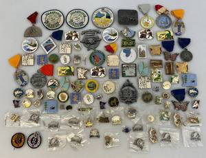 lot 22 image: Large Collection Of Misc. Pins Some German