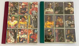 lot 27 image: Misc. NASCAR Trading Card Sets In Album
