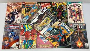 lot 91 image: Misc. Comics Including CAPTAIN AMERICA And More