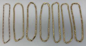lot 161 image: Misc. JH Brand Goldtone Necklaces 24