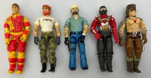 lot 248 image: 1980s GI Joes Including Shipwreck, Outback, Astro Vipor, Blowtorch And Raptor