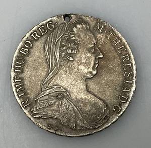 lot 205 image: 1780 Austria hadsburg Silver Coin