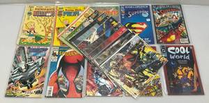 lot 216 image: Misc. Comics Including SUPERMAN And More