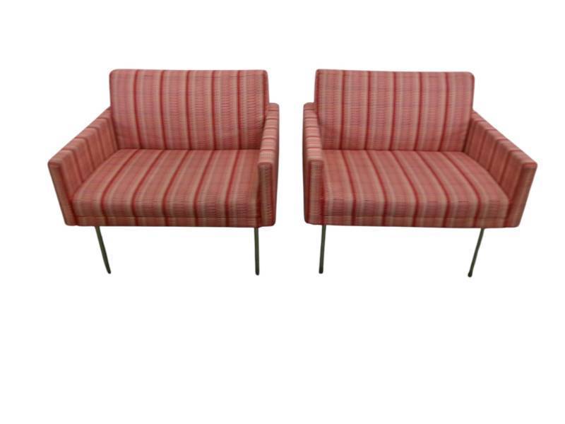 lot 2 image: Geiger Herman Miller Tuxedo Club Chair