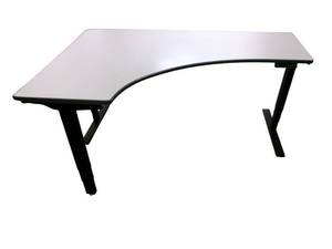 lot 36 image: Power Sit Stand Desk with Memory Settings measures 70 wide  46 deep  Adjusts between 24.5 to 50 tall