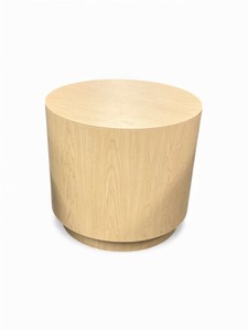 lot 28 image: Barrel Style Coffeeend Table