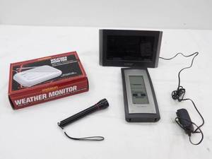 lot 9 image: Weather Monitor, Acurite Thermometer, La Crosse Technology Weather Info Center
