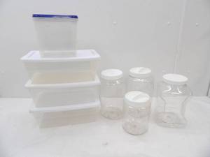 lot 33 image: Poly Storage Containers