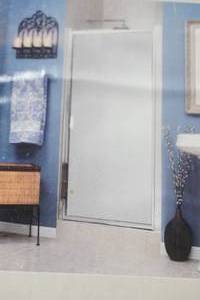 lot 193 image: NEW Keystone Maxx Glass Pivot Shower Door.Model 55S-HS3