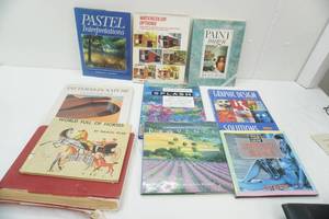 lot 197 image: Books Paint Magic, Graphic Design, Ideas & Inspirations Splash 3, Patterns In Nature, World Full of Horses, Airbrushing Shadows