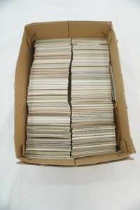 lot 293 image: Vintage Sports Cards. (5.3lbs) Baseball, Football, Basketball