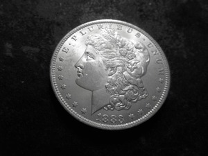lot 4 image: 1883 O Morgan Silver Dollar
