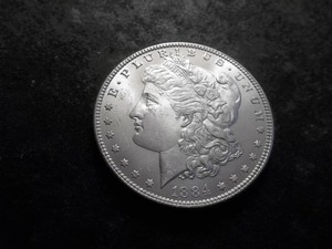 lot 5 image: 1884 Morgan Silver Dollar