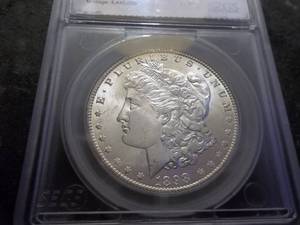 lot 18 image: 1898 O Morgan Silver Dollar Graded