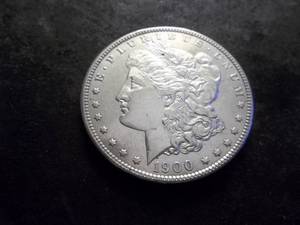lot 24 image: 1900 Morgan Silver Dollar