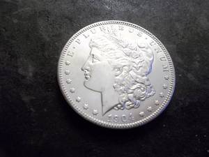 lot 25 image: 1904 O Morgan Silver Dollar