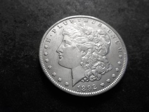 lot 15 image: 1892 O Morgan Silver Dollar
