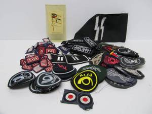 lot 282 image: Collection of Vintage German Military Patches