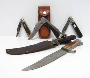 lot 12 image: Estate Lot of Vintage Knives