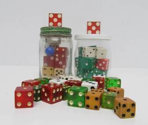 lot 15 image: Estate Lot of Old Vintage Dice
