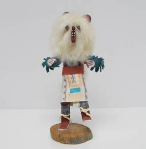 lot 75 image: Excellent Handmade Native American Kachina Doll Figure #2