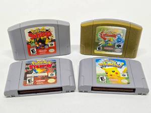 lot 179 image: Group of 4 Nintendo N64 Video Games
