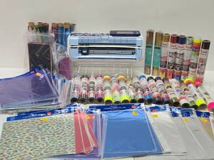 lot 188 image: New or Like New BROTHER Scan N Cut Model CM650W Cutting Machine &amp Supplies