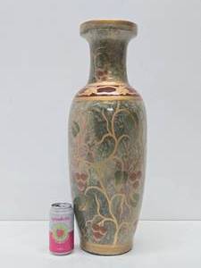 lot 161 image: Very Nice LARGE Vintage Floor Vase - 23.5