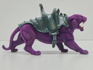 lot 45 image: Vintage 1980s HEMAN MOTU Skeletors Tiger Panthor wSaddle