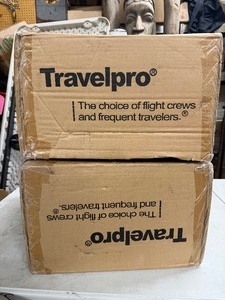 lot 344 image: 2 Brand New TRAVELPRO Smaller Size Rolling Travel Suitcases
