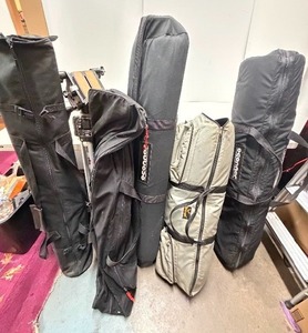 lot 107 image: LArge Group of Quality CommercialProfessional Grade AudioVideoPhotography Tripods&nbsp