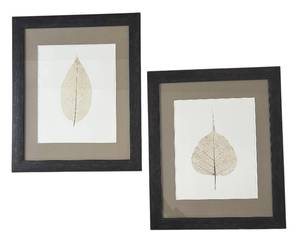 lot 23R image: FR - Pair of Framed Leaf Motif Prints