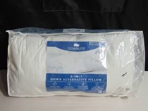 lot 40 image: 3-in-1 Adjustable Down Alternative Pillow King Size by DOWNLITE�(Hypoallergenic)