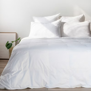 lot 13 image: Lightweight Premium Down Alternative Duvet Comforter Insert KingCal King  BOKSER HOME