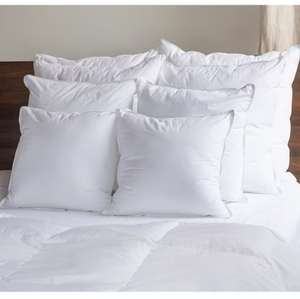 lot 44 image: 2 Pack Down Alternative Throw Pillow Insert 20X20  BOKSER HOME