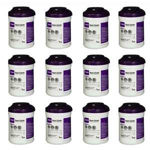 lot 39 image: MSRP $150 1 Case (12 Containers) NEW Sani-Cloth Germicidal Disposable Large Wipes 160 Wipes Each Tub  Effective Against Bacteria &amp Viruses, Ideal for Healthcare, Medical Equipment &amp Hard Surfaces&nbsp