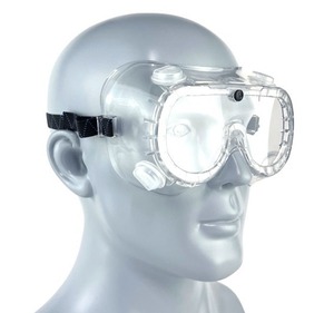 lot 25 image: MSRP $300 1 Case (20 Goggles) High Quality Ultimate Industrial Inc Safety Goggles SG-204&nbspAnti Fog Protective Scratch Resistant UV Ventilated Clear&nbspGoggles Fits Over Glasses Adjustable Bands For At&nbspWork, Job Site, School, Lab &amp More