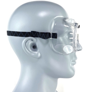 lot 27 image: MSRP $300 1 Case (20 Goggles) High Quality Ultimate Industrial Inc Safety Goggles SG-204&nbspAnti Fog Protective Scratch Resistant UV Ventilated Clear&nbspGoggles Fits Over Glasses Adjustable Bands For At&nbspWork, Job Site, School, Lab &amp More