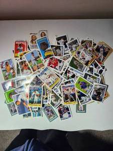 lot 91 image: 250- Unsorted Misc Mini Baseball and Football cards