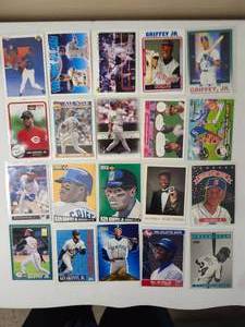 lot 96 image: 20 Misc Ken Griffey Jr. Cards